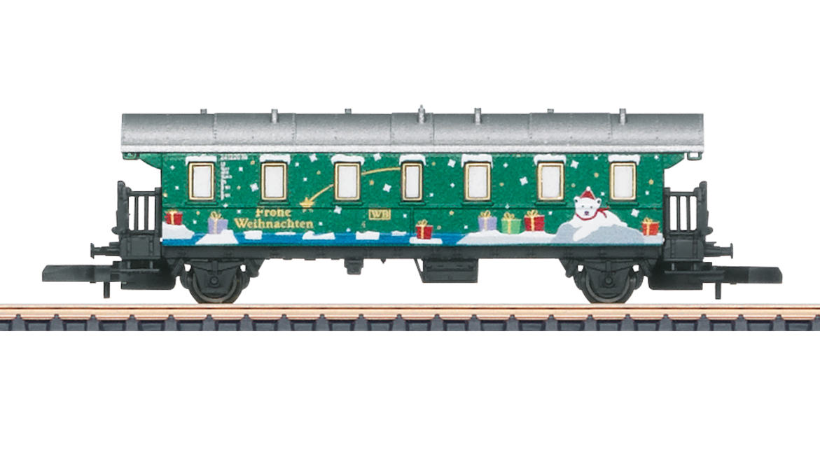 Z 1:220 Märklin 80632 vagón pasajeros navidad Christmas car for 2022
