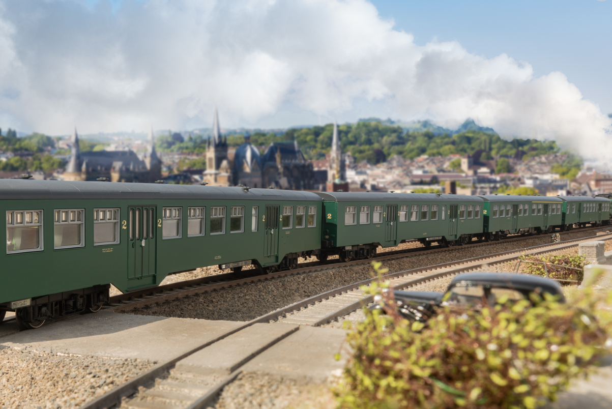 Trix 23221 Set de coches de viajeros M2 SNCB/NMBS H0 escala 1:87