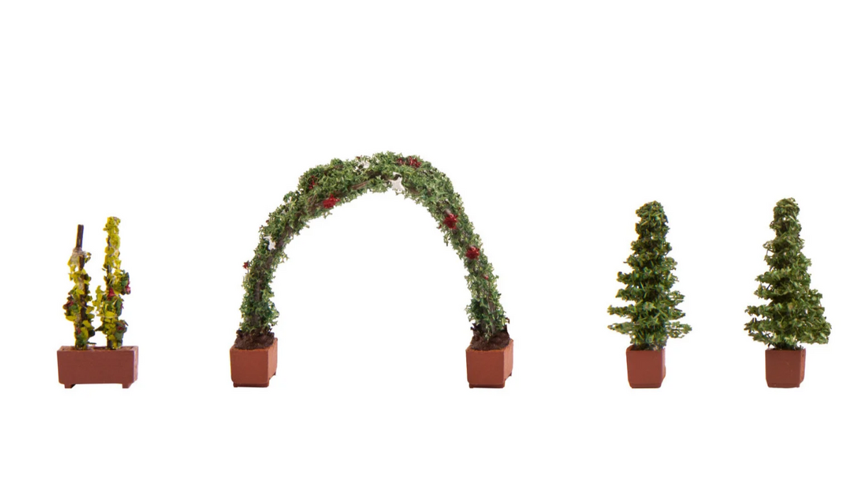 🧨 Liquidación – Noch 14022 arco de rosa 4 piezas H0 escala 1:87 ho 00