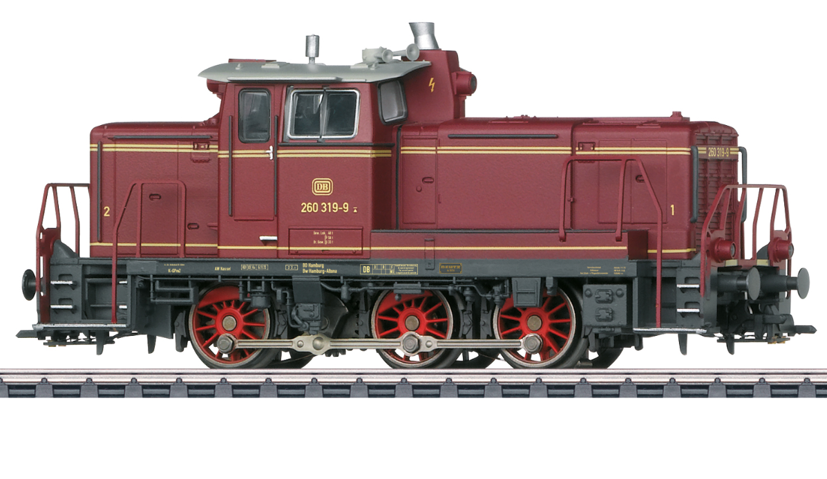 H0 1:87 Märklin 37689 Digital Locomotora diésel de la serie 260 319-9 DB
