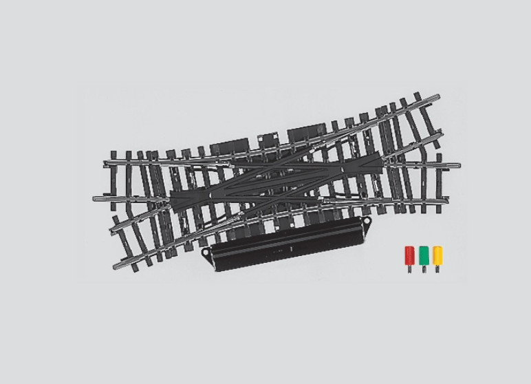 H0 1:87 escala Märklin 2260 Travesía de unión doble