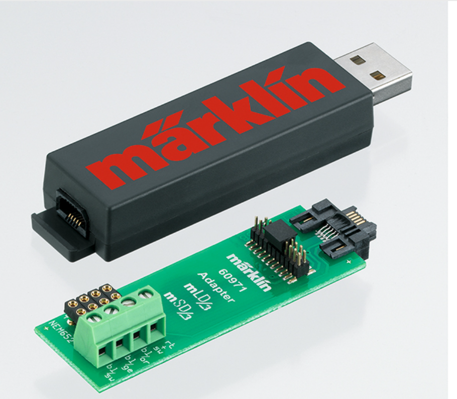 H0 1:87 escala Märklin 60971 Programador con decoder