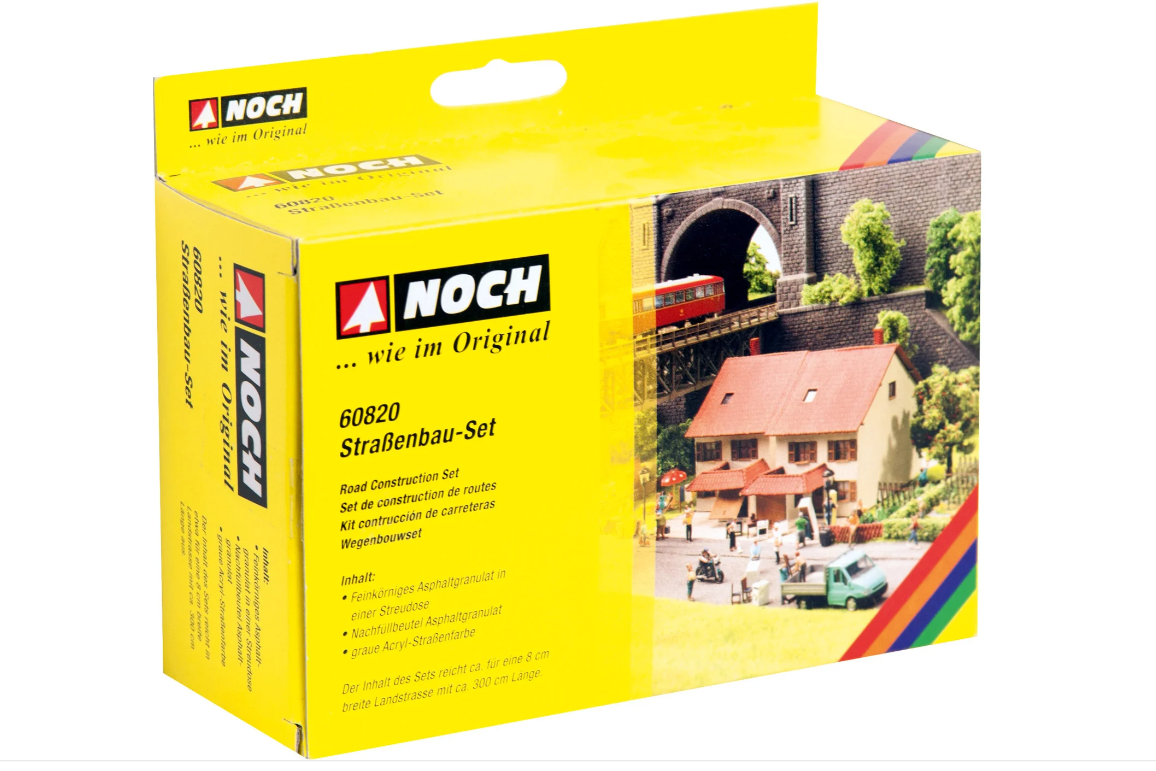 H0 1:87 escala Noch 60820 Juego de construcción de carreteras
