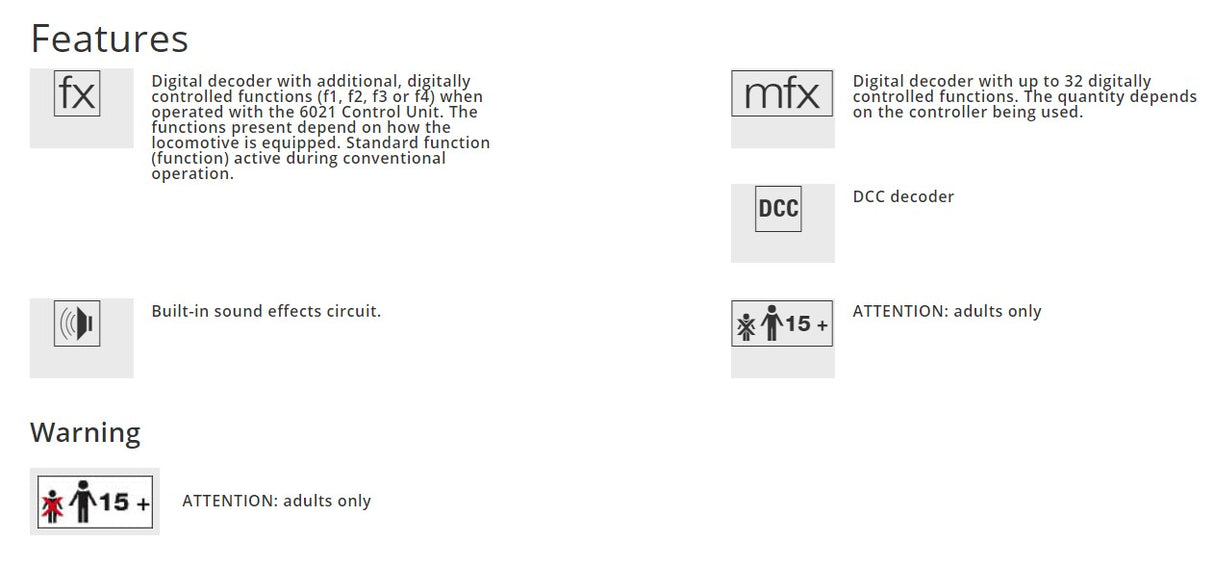 H0 1:87 escala Märklin 60979 Sound Decoder mSD3 de Märklin Sonido