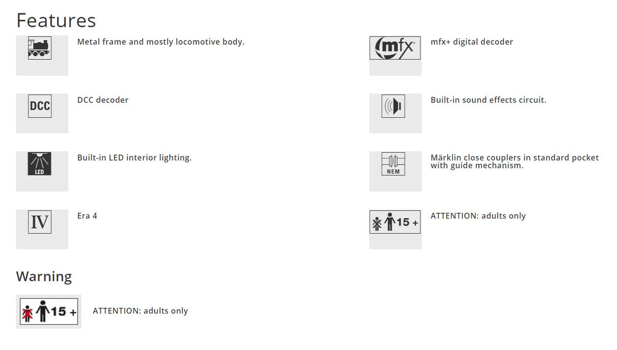 H0 1:87 escala Märklin 49571 Grúa a vapor del tipo constructivo 058 Ardelt