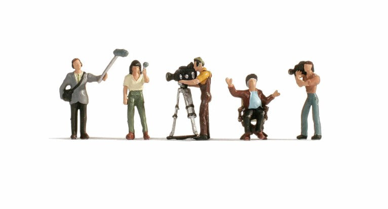 H0 escala 1:87 ho figuras modelismo maqueta Fotografos eqipo Noch 15573