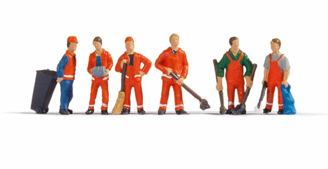 H0 escala 1:87 ho figuras modelismo Noch 15029 Limpieza urbana