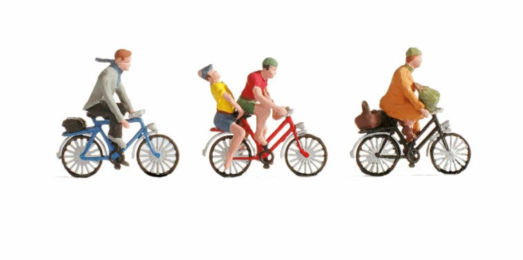 H0 escala 1:87 ho figuras modelismo Noch 15898 Ciclistas