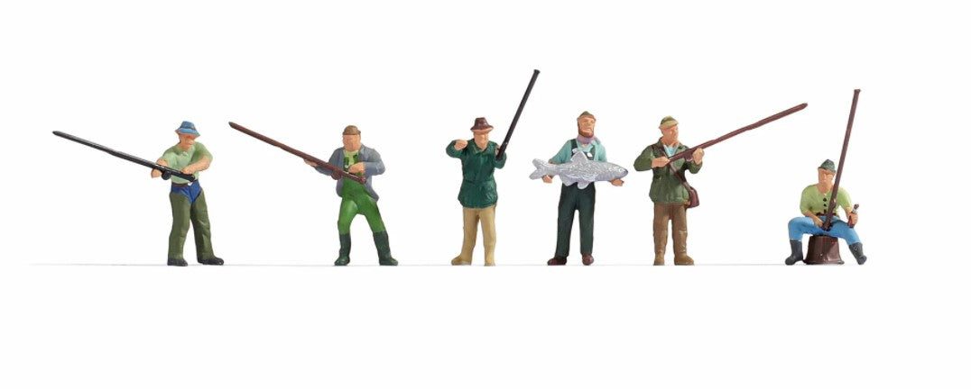 Noch 15892 figuras Pescadores escala H0 1:87 ho 00