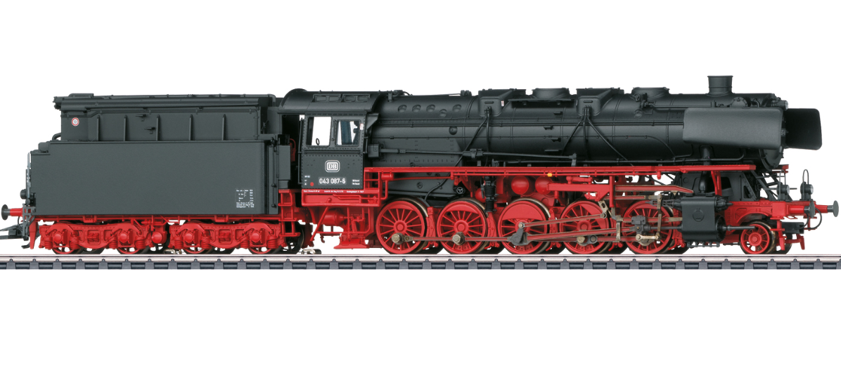 H0 1:87 Märklin 39884 Digital Locomotora de vapor de la serie 043 DB