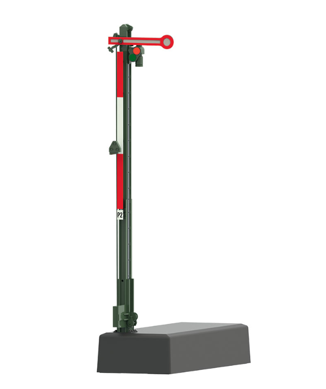 H0 1:87 escala Märklin 70391 Señal absoluta con poste estrecho semáforo