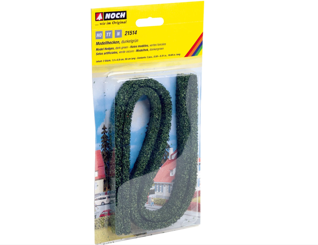 Noch 21514 modelos de seto artificiales H0 escala 1:87 ho 00