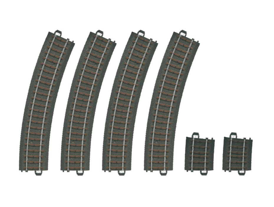 H0 1:87 escala Märklin 20299 set de vías curvas Tipo C