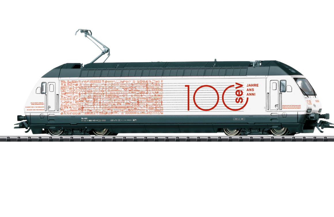 Trix 22412 Digital Locomotora eléctrica de la serie 460 H0 escala 1:87 SBB/CFF/FFS