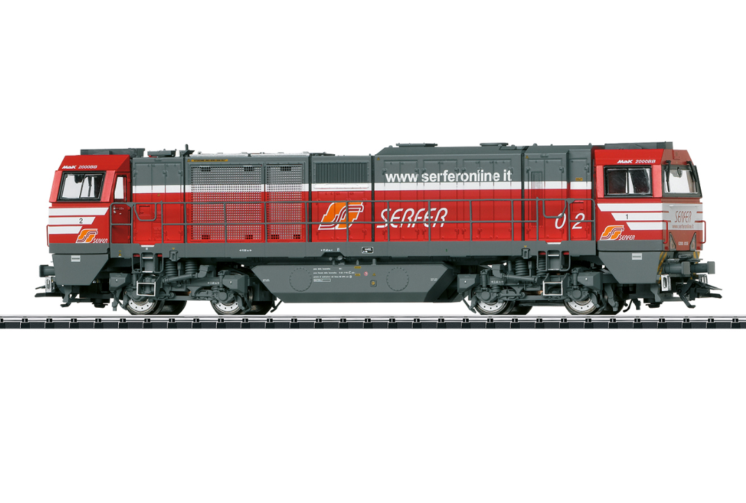 Trix 22343 Digital Locomotora diésel Vossloh G 2000 BB H0 escala 1:87