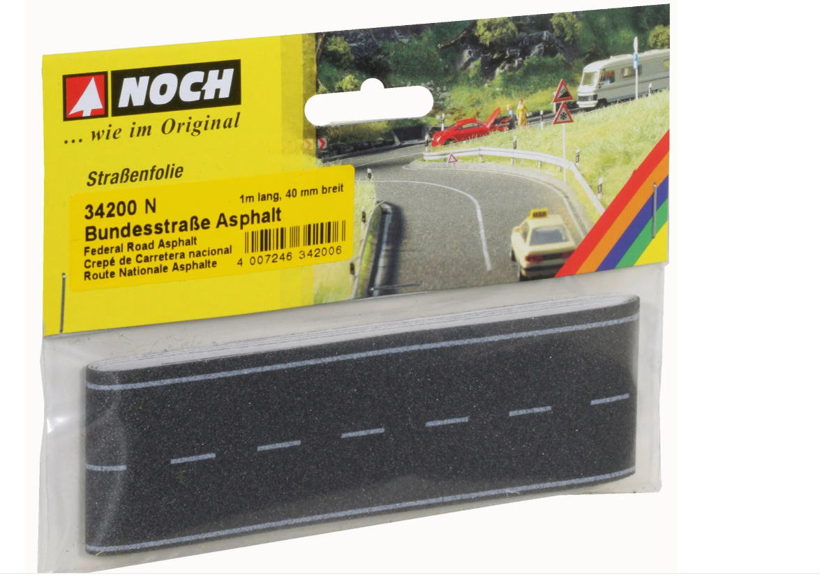 Noch 34200 carretera rural realista N escala 1:160