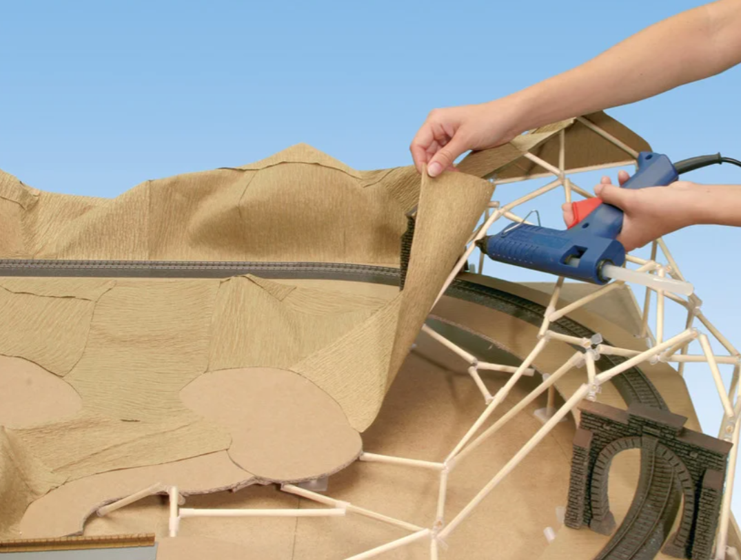 H0 1:87 escala Noch 60840 papel crepe paisaje para maqueta 90 x 80 cm