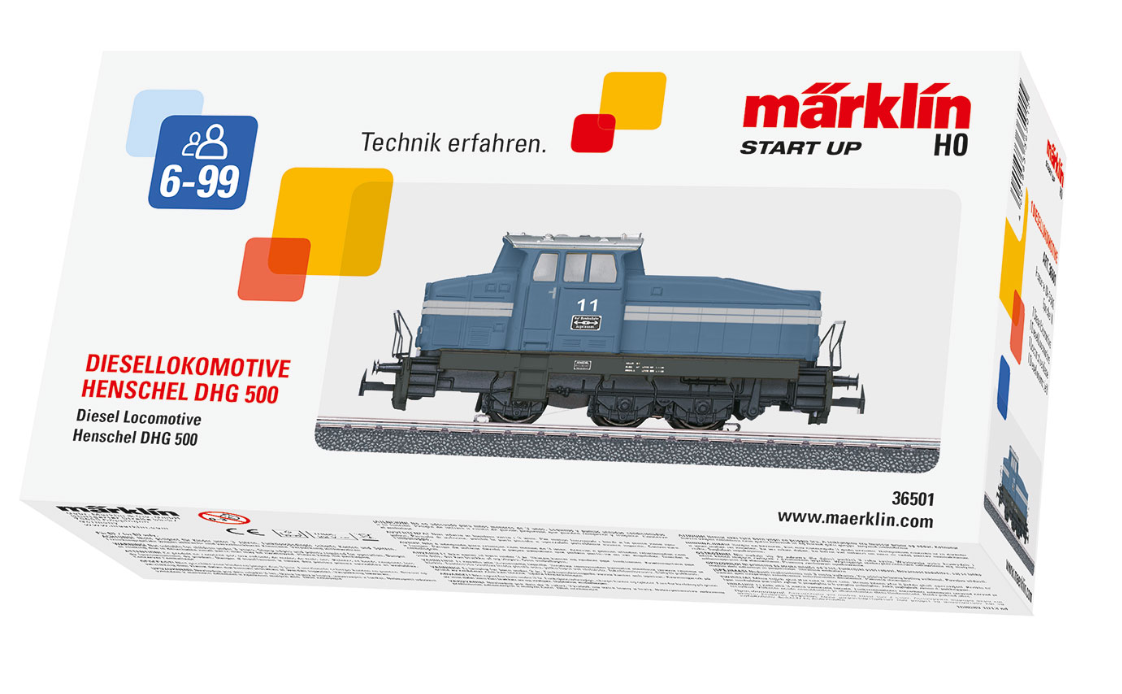 H0 1:87 Märklin 36501 Start up Digital Locomotora diésel DHG 500