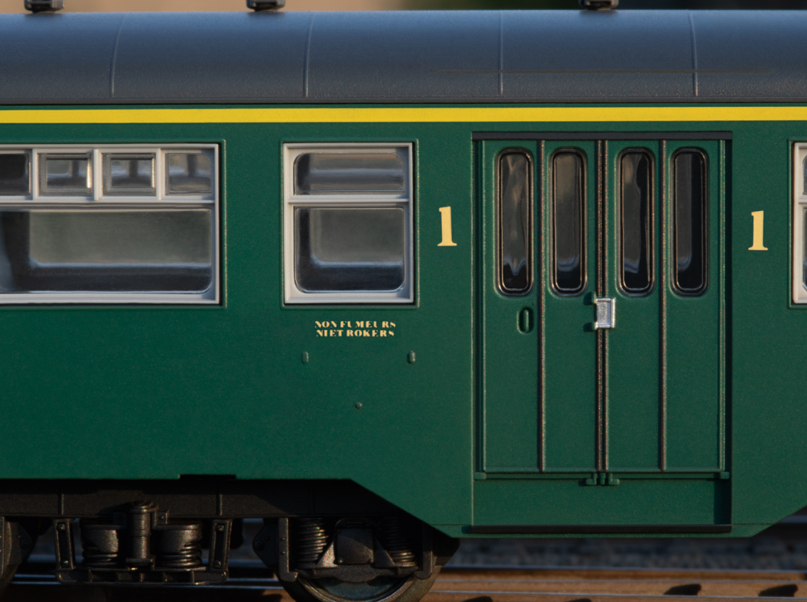 Trix 23221 Set de coches de viajeros M2 SNCB/NMBS H0 escala 1:87