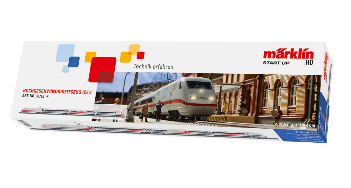 H0 1:87 Märklin 36712 Start up Digital Tren locomotora ICE 2 serie 402 DB