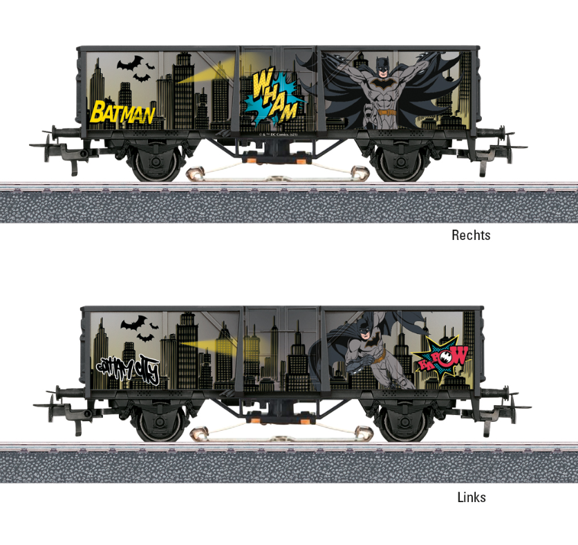 H0 1:87 escala Märklin 44826 Start up vagón mercancías "Batman"