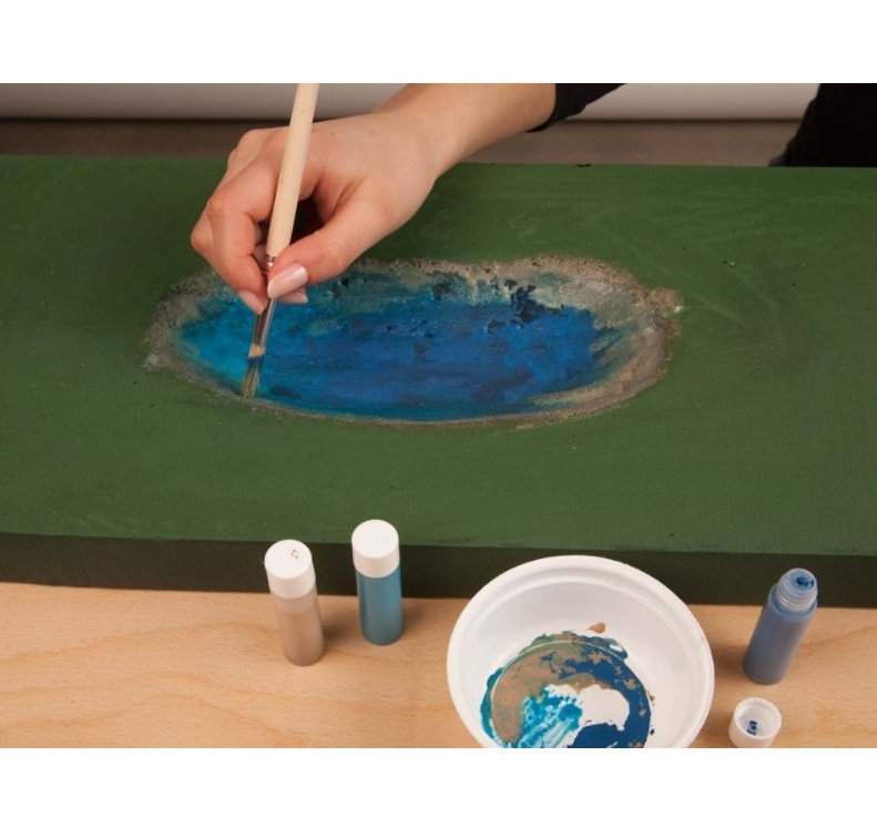 H0 1:87 escala Noch 60875 set de colores para el cauce de rio 3x 10ml