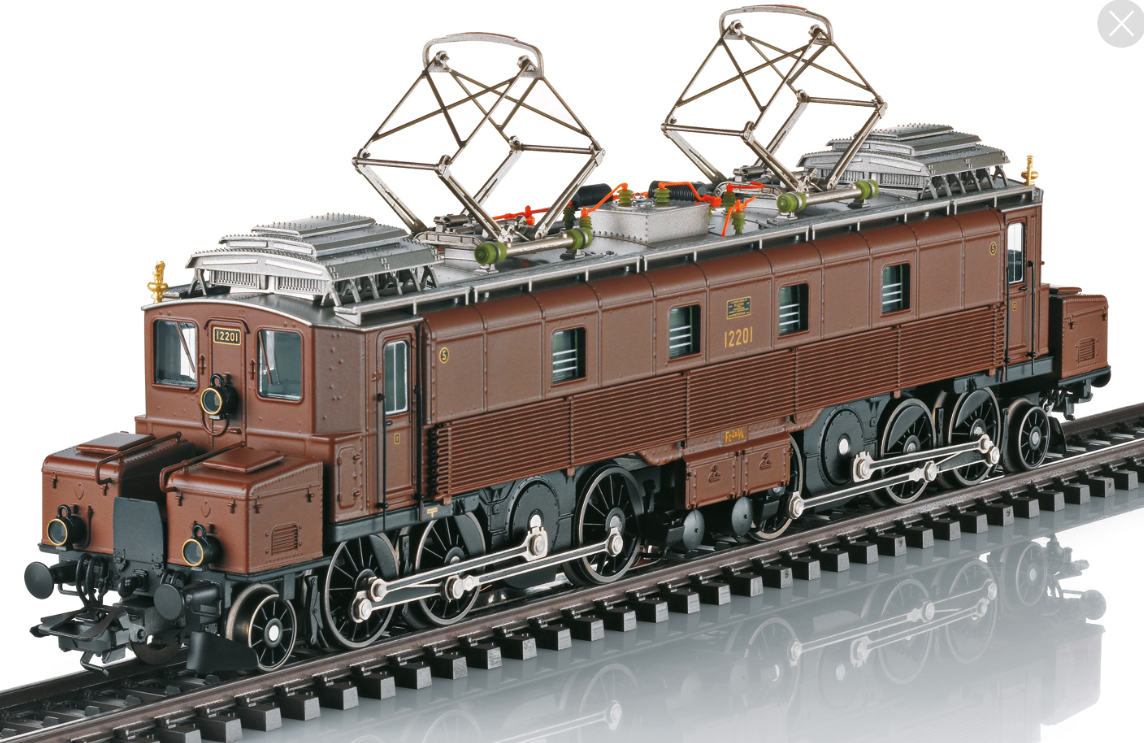 H0 1:87 Märklin 39520 Digital Locomotora eléctrica de la serie Fc 2x3/4 SBB CFF