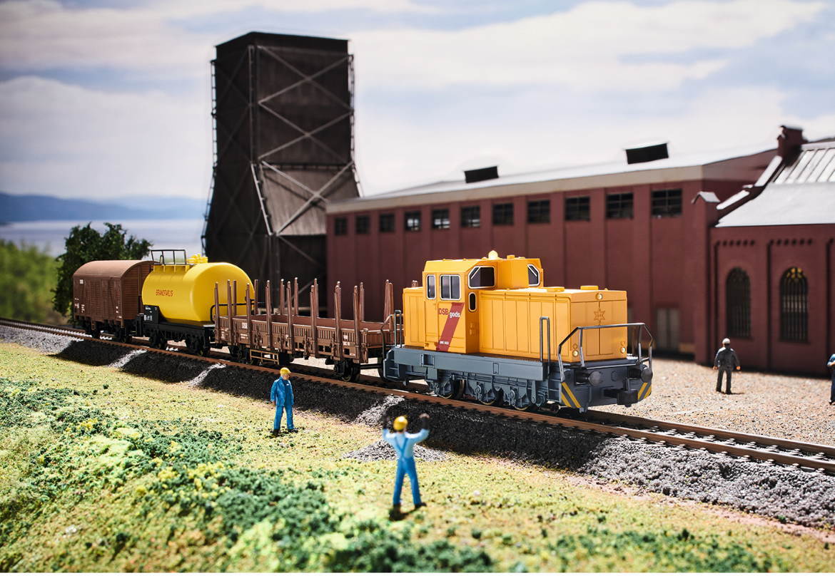 H0 1:87 Märklin 29467 Digital Caja de iniciación en digital Tren mercancías danés DSB