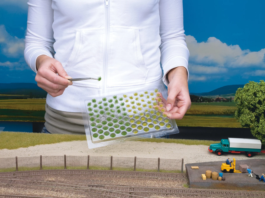 🧨 Liquidación – Noch 07135 manojos de hierba floridos diferentes colores 104 piezas