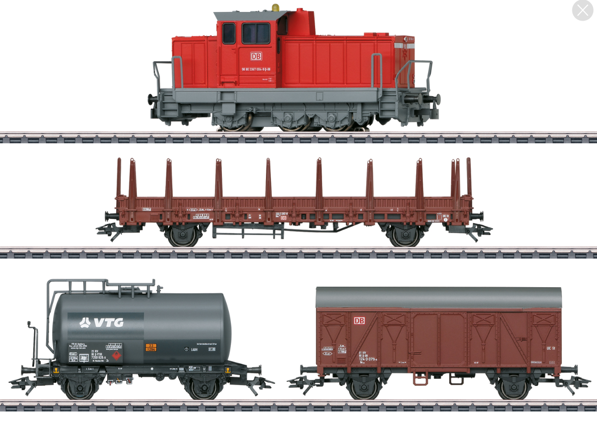 H0 1:87 Märklin 29469 Digital Caja de iniciación en digital "Servicio moderno de maniobras" DB