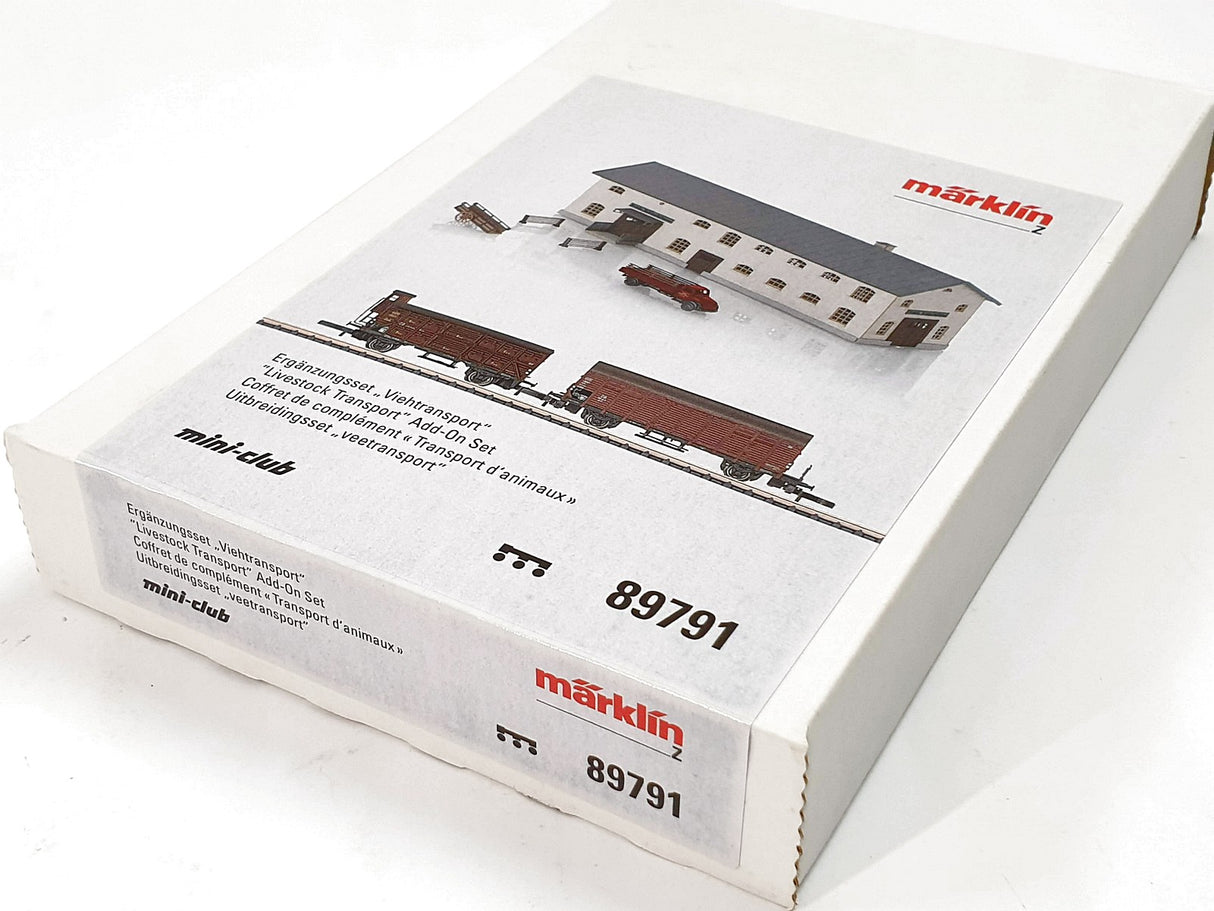 Z 1:220 escala trenes Märklin MHI 89791 Set Transporte de ganado Ep. III