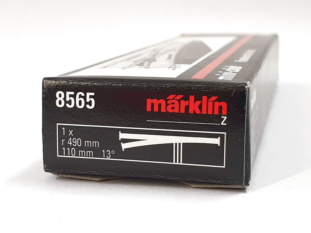 Z 1:220 escala trenes Märklin 8565 vias Desvío manual a la izquierda