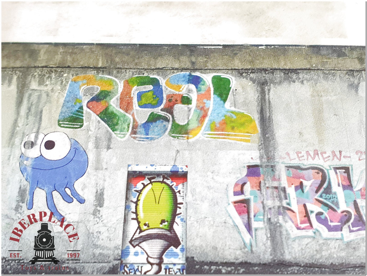 Noch 56669 3D Lámina muro industrial 250x125x0,5mm H0 1:87 escala