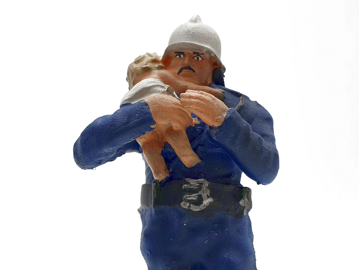 G escala figuras Iberplace 40003 Bomberos Set modelismo