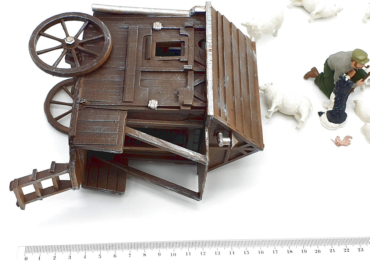 G escala figuras Iberplace 40004 Pastor con carro Set modelismo