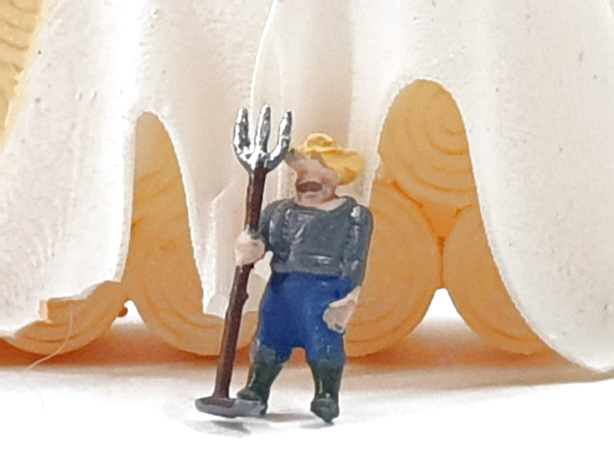 🧨 Liquidación – Z 1:220 escala figuras Iberplace 10004 Tractor rollos de heno