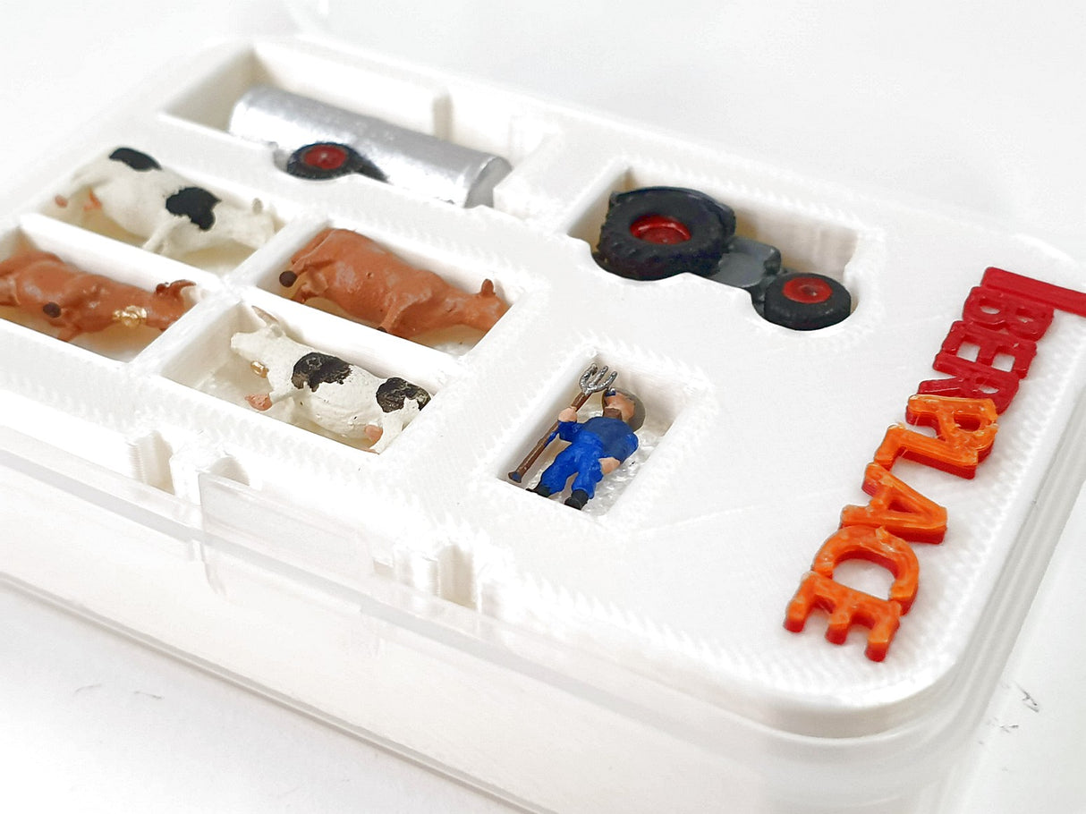 🧨 Liquidación – Z 1:220 escala figuras Iberplace 10003 Tractor vacas