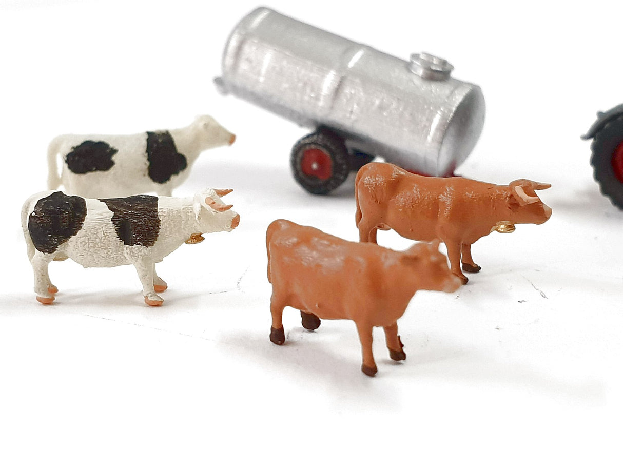 🧨 Liquidación – Z 1:220 escala figuras Iberplace 10003 Tractor vacas
