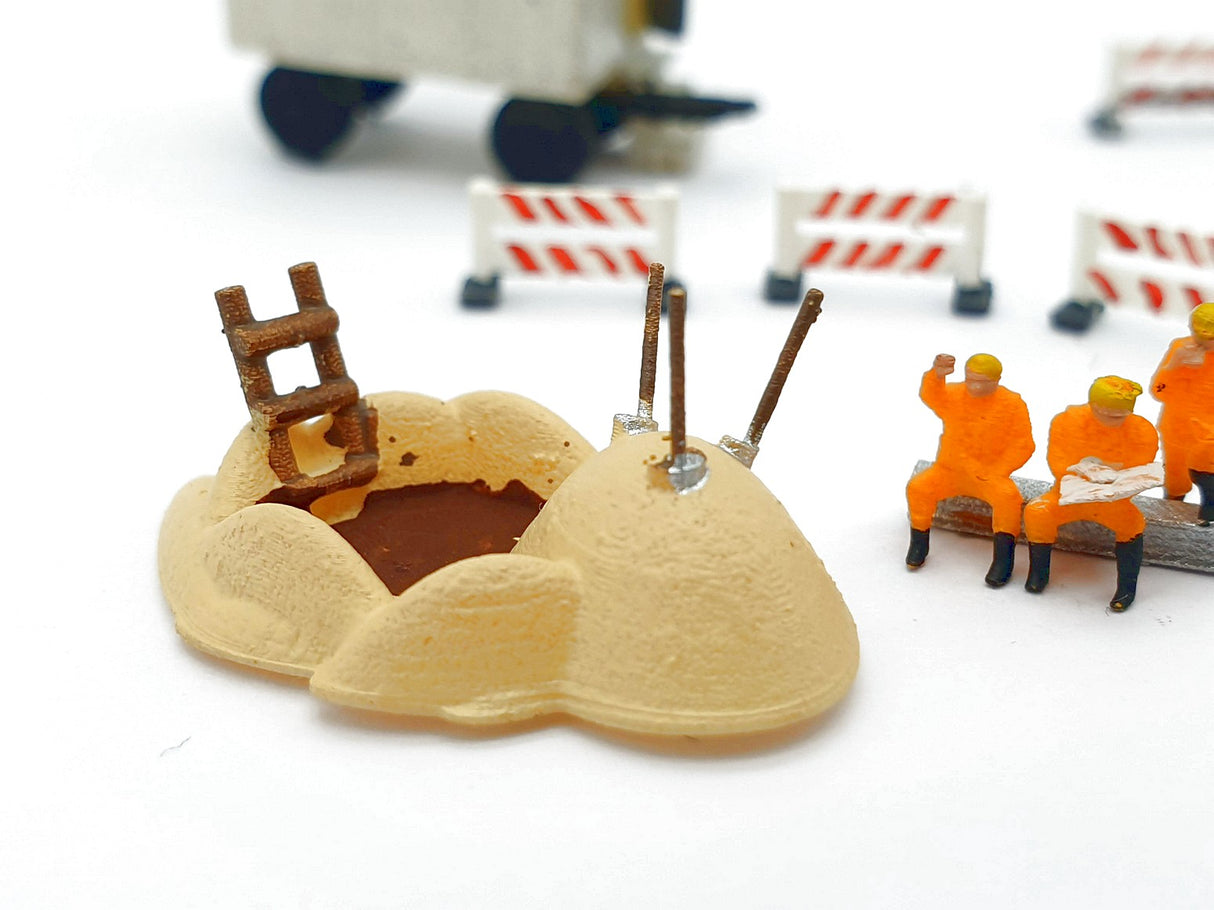 🧨 Liquidación – Z 1:220 escala figuras Iberplace 10010 Obras de construcción 4