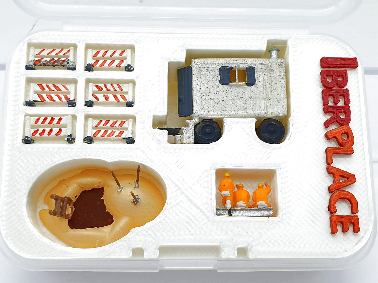 🧨 Liquidación – Z 1:220 escala figuras Iberplace 10010 Obras de construcción 4