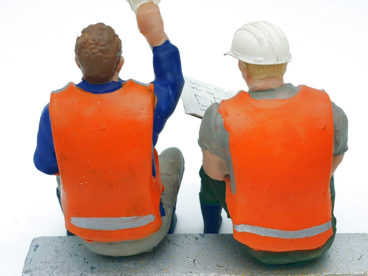 G escala 1:22,5 figuras Iberplace 40005 Obreros de construcción Set modelismo