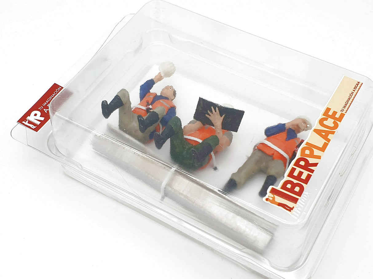 G escala 1:22,5 figuras Iberplace 40005 Obreros de construcción Set modelismo