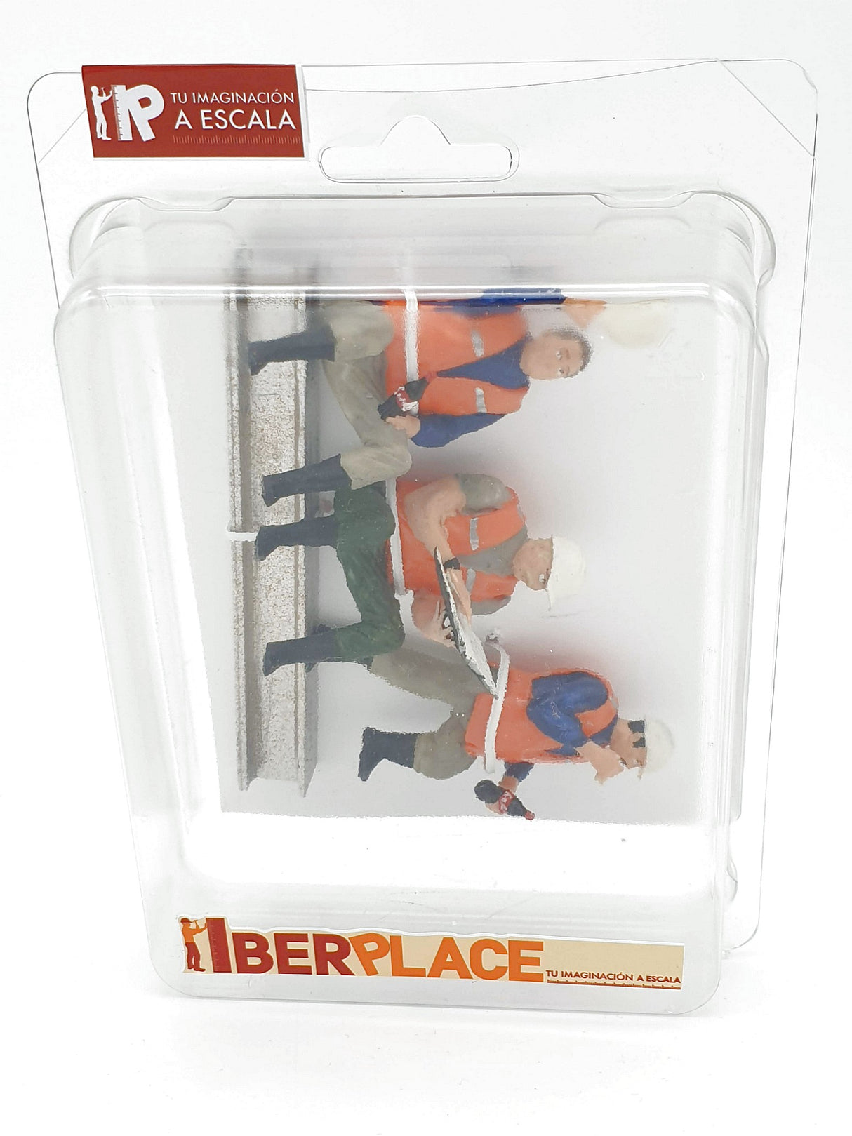 G escala 1:22,5 figuras Iberplace 40005 Obreros de construcción Set modelismo