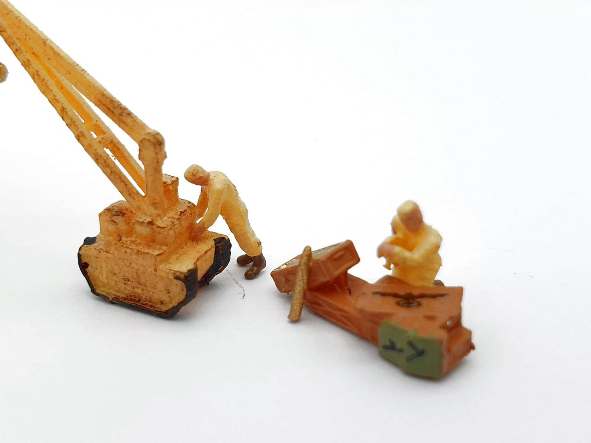 Z 1:220 escala figuras Iberplace 10012 IIGM Wehrmacht alemana Afrika Korps