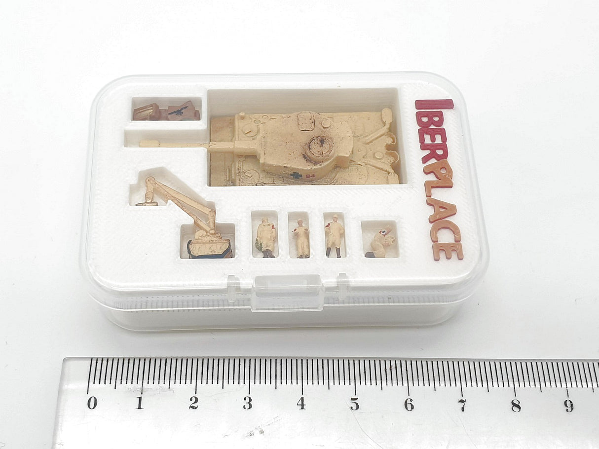 Z 1:220 escala figuras Iberplace 10012 IIGM Wehrmacht alemana Afrika Korps