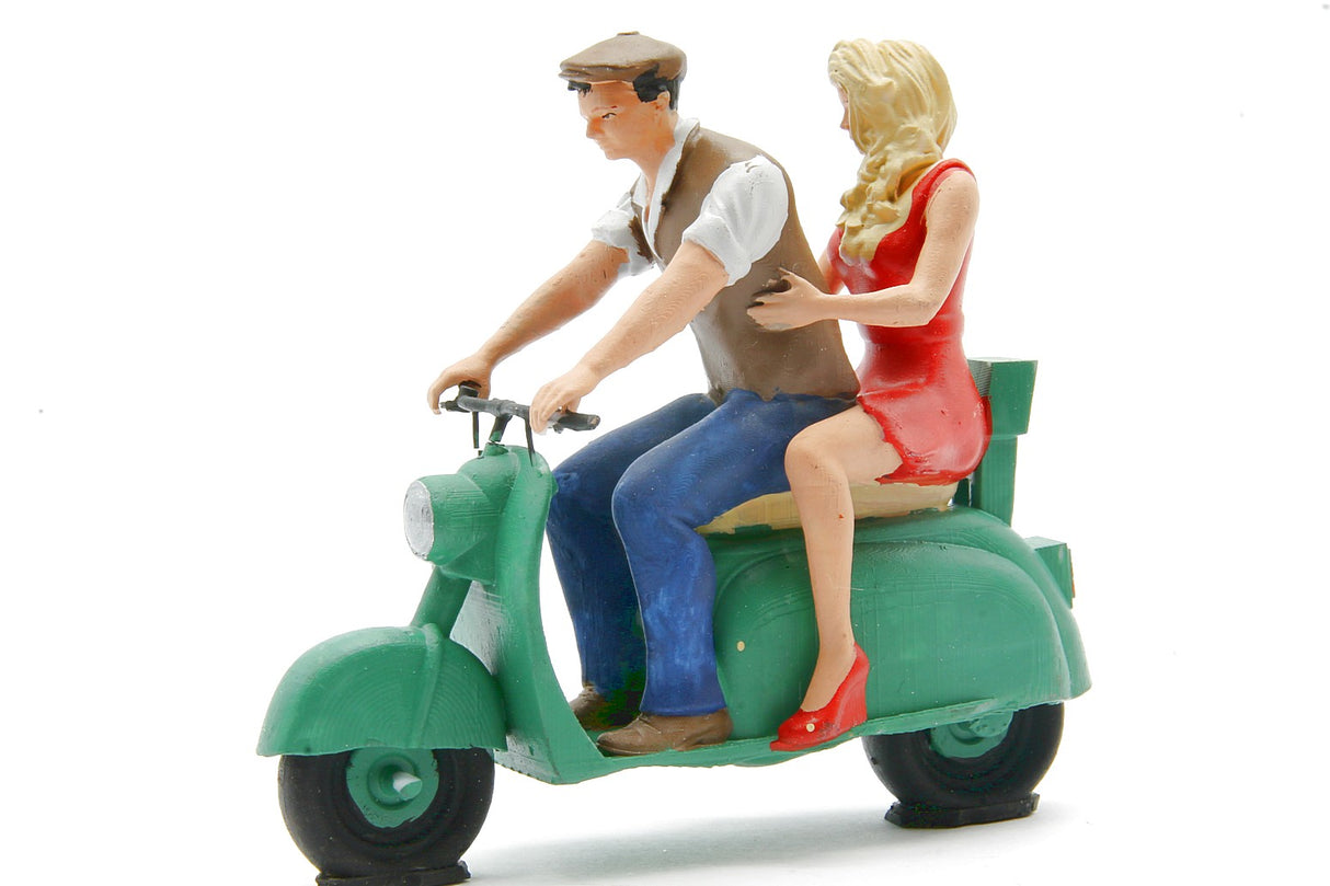 Iberplace escala G figuras 1:22,5 set motociclistas