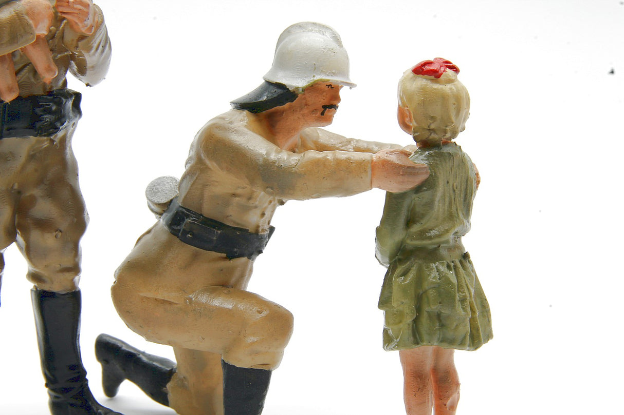 Iberplace 40003 figuras Bomberos escala G 1:22,5 para la maqueta