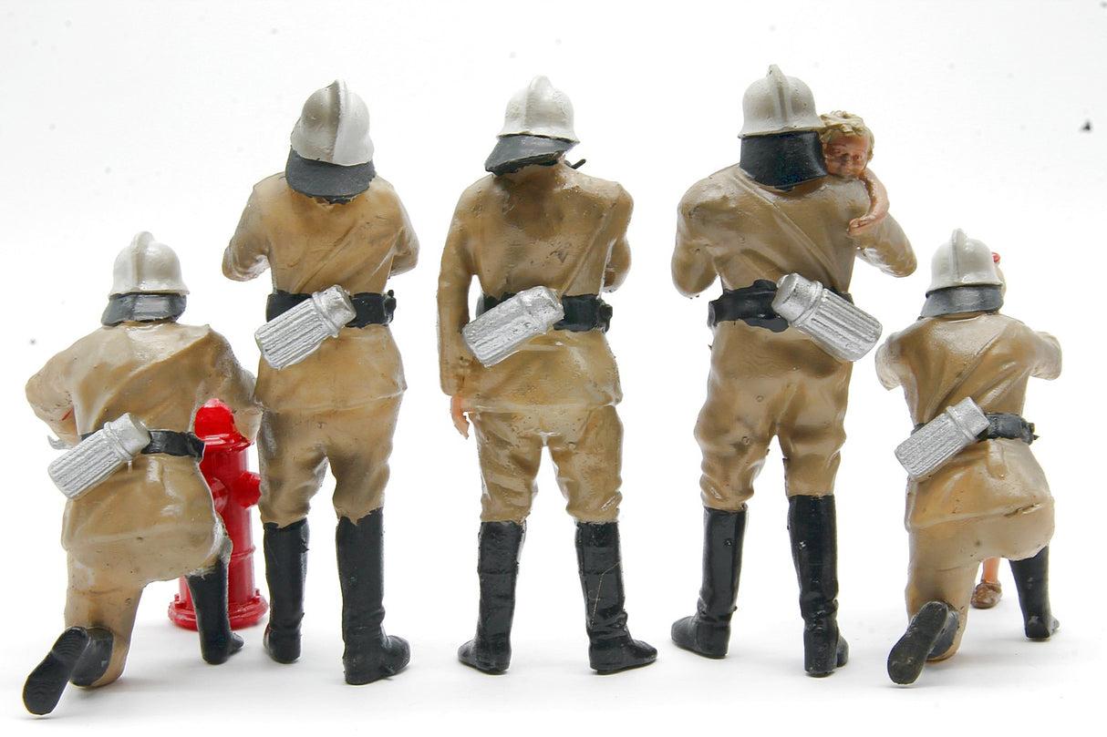 Iberplace 40003 figuras Bomberos escala G 1:22,5 para la maqueta