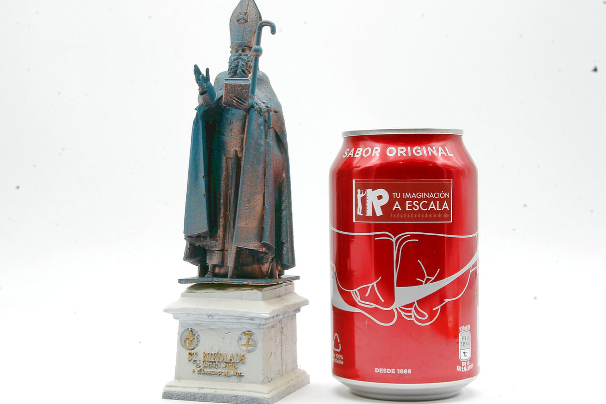 Iberplace 40021 Estatua de San Nicolás a escala G 1:22,5 decoración maqueta