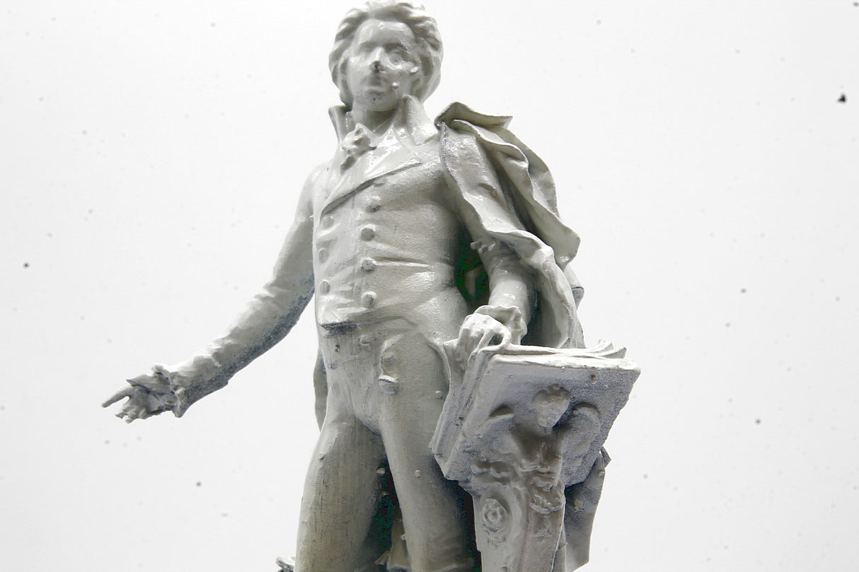 Iberplace 40022 Estatua Monumento 28cm Mozart a escala G 1:22,5 decoración maqueta